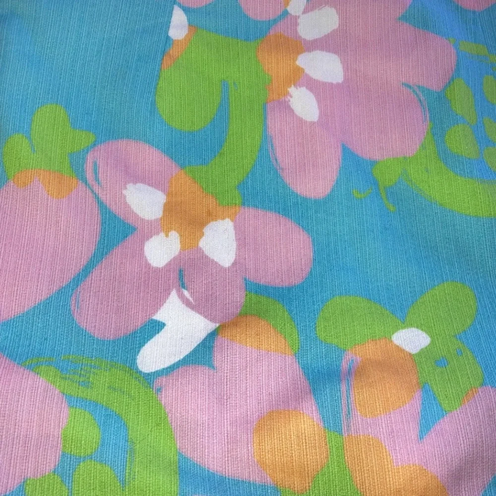 Lilly Pulitzer Floral Turquoise Pink Mini Skort Skirt Bows Womens 0 cottagecore - Picture 7 of 11